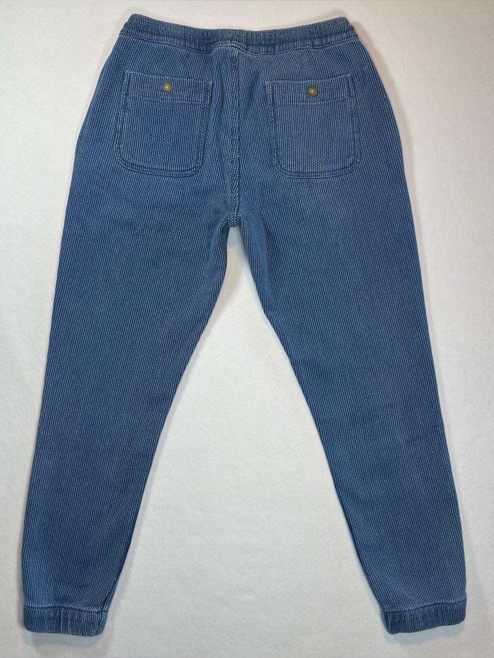 Taylor Stitch The Apres Pant Mens Medium Blue Indigo Sashiko Embroidered NWT - Picture 3 of 9